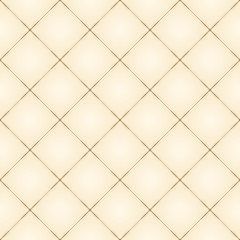 Vector seamless pattern. Modern stylish texture. Repeating geometric tiles with dotted rhombus.
