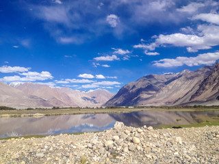 Nubra Valley is one of the Greenest valleys in Leh, Ladakh, India