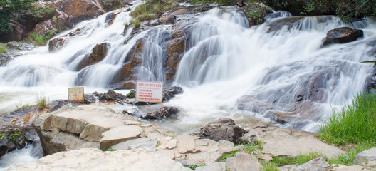 Datanla waterfall Dalat, Vietnam