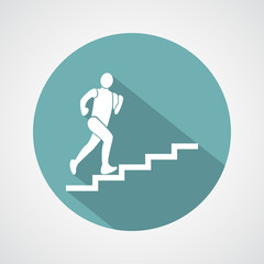 walk up stairs   icon