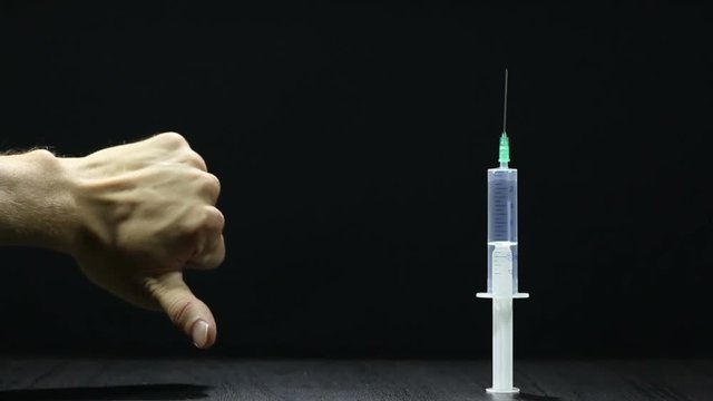 Dislike syringes and drug