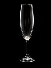 Empty Champagne Flute