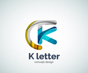 Obraz premium Letter k logo