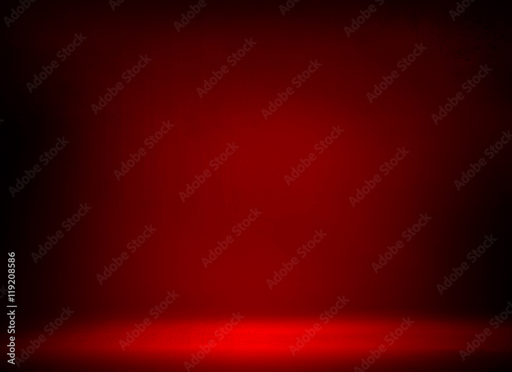 Wall mural red metal space background