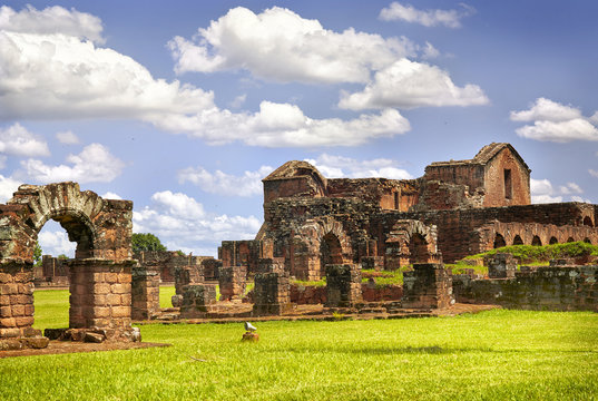 Ruins of the Jesuit Guarani reduction La Santisima Trinidad de
