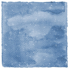 Blue grunge watercolor for background