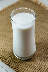 Glass of milk
