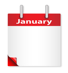 Blank January Date