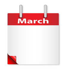 Blank March Date