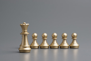 Golden Queen chess
