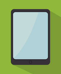 tablet technology modern icon vector illustration graphic