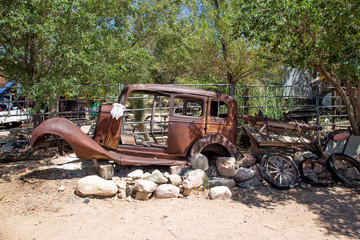 Fototapeta premium OPEN DOOR POLICY ROUTE 66