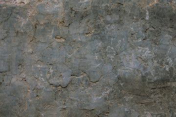 Close up shot of old vintage painted wall