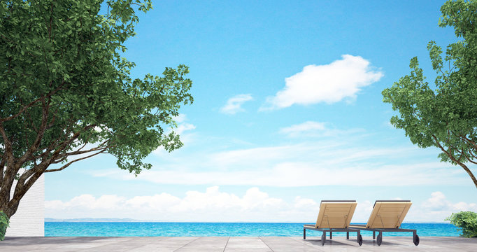 Daybed and outdoor living 