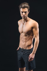 Fototapeta premium Handsome macho expressing his confidence