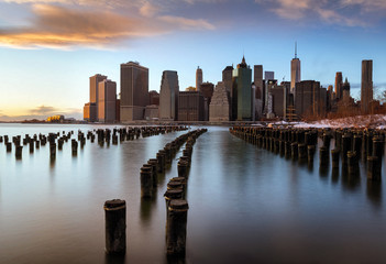 Blick auf New York von Brooklyn aus © patriziolari