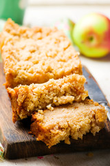 Oatmeal Apple Coffee Cake