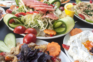 apptetizer and salad