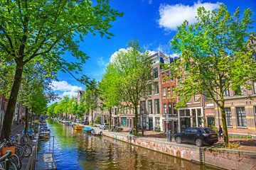 Canal in Amsterdam