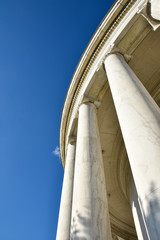 Naklejka premium Columns of the Thomas Jefferson Memorial. Washington DC, USA.