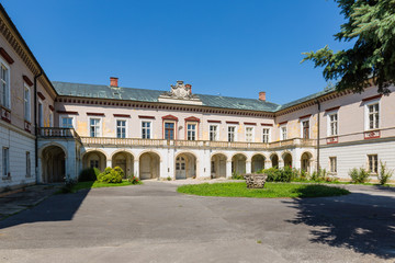 Fototapeta na wymiar Zichy mansion in Voderady, Slovakia