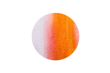 Watercolor hand drawn dot abstract background.