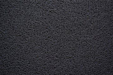 Fototapeta premium Black doormat texture background.