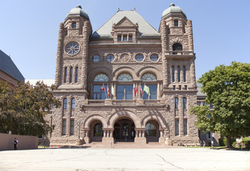  The Ontario Legislative Building in central Toronto 
