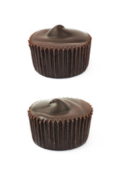 Chocolate confection candy isolated