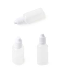 Plasic 30 ml bottle isolated