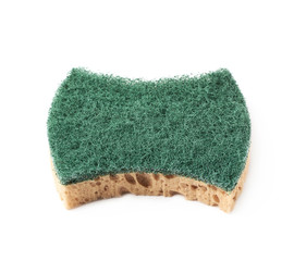 Kitchen sponge isolated