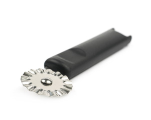 Ravioli dough disk cutter isolated