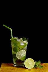 Fototapeta premium Mojito - a cooling drink