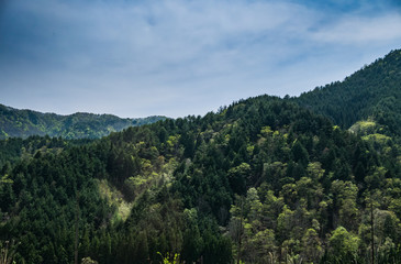 Lanscape of mountainous Hida