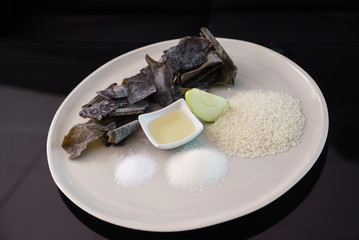 ingredients for sushi