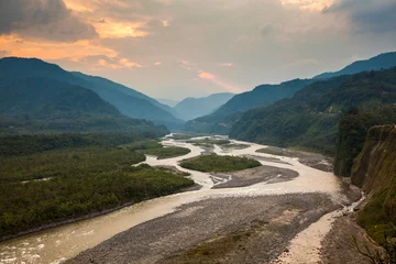 Deurstickers Pastaza rivier © ecuadorquerido