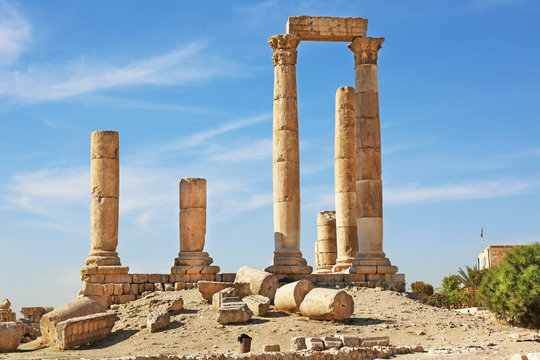 Temple of Hercules Amman Jordan