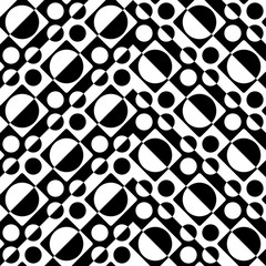 Seamless Circle and ZigZag Pattern