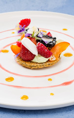 Dessert gastronomique
