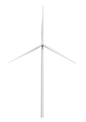 Windmill isolated on white background