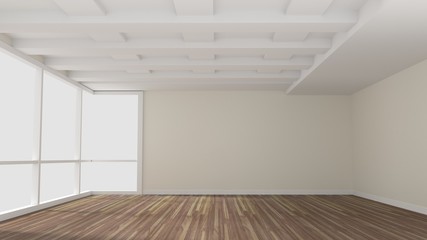 interiors room 3D rendering