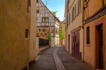 Fototapeta na wymiar city scape of Colmar, France