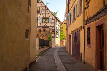 Fototapeta na wymiar city scape of Colmar, France