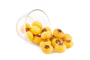 Gold Apple, Diospyros decandra Lour. Thai fruit and Thai herb.on