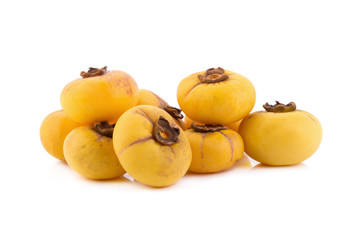 Gold Apple, Diospyros decandra Lour. Thai fruit and Thai herb.on