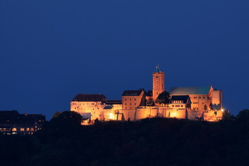 Die Wartburg bei Eisenach in Thüringen