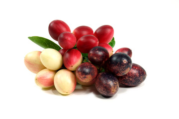 Super fruit and herbs.