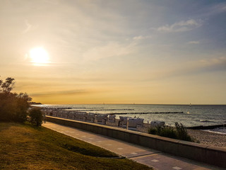 Sonnenuntergang am Strand