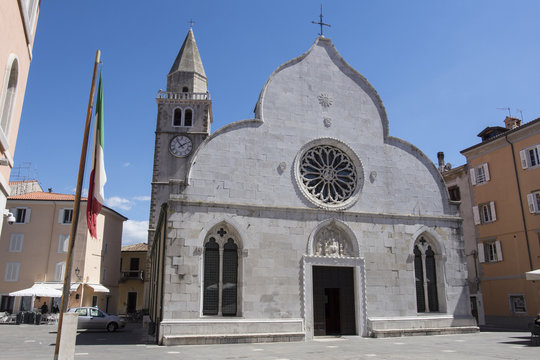 cattedrale a Duino, Trieste.