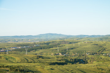 China rural landscape